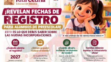 Beca Rita Cetina para kínder: esto se sabe sobre el registro de 2027 | Buenas noticias para los padres, madres y tutores con niños en preescolar