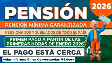 Pensiones aumentan lo justo para el 2026: Nuevos cambios a partir del primer pago del año