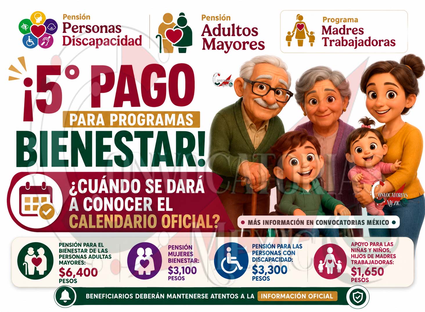 Pagos de septiembre: ¿Cuándo se publicará el calendario de los Programas del Bienestar?