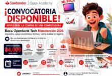 Beca Openbank Tech Manutención 2026: conoce quiénes pueden participar, los beneficios y el proceso completo de inscripción