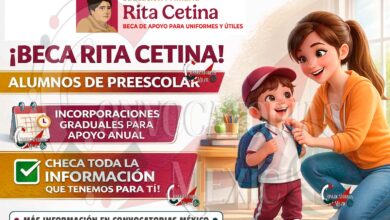 Beca “Rita Cetina” 2026: apoyo para útiles y uniformes en educación primaria | Fechas para preescolar