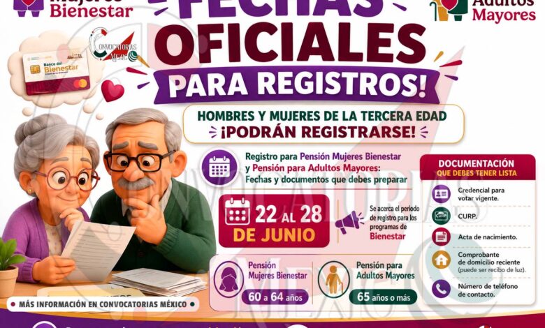 Registro para programas de Bienestar en junio: estos son los documentos que debes reunir desde ahora