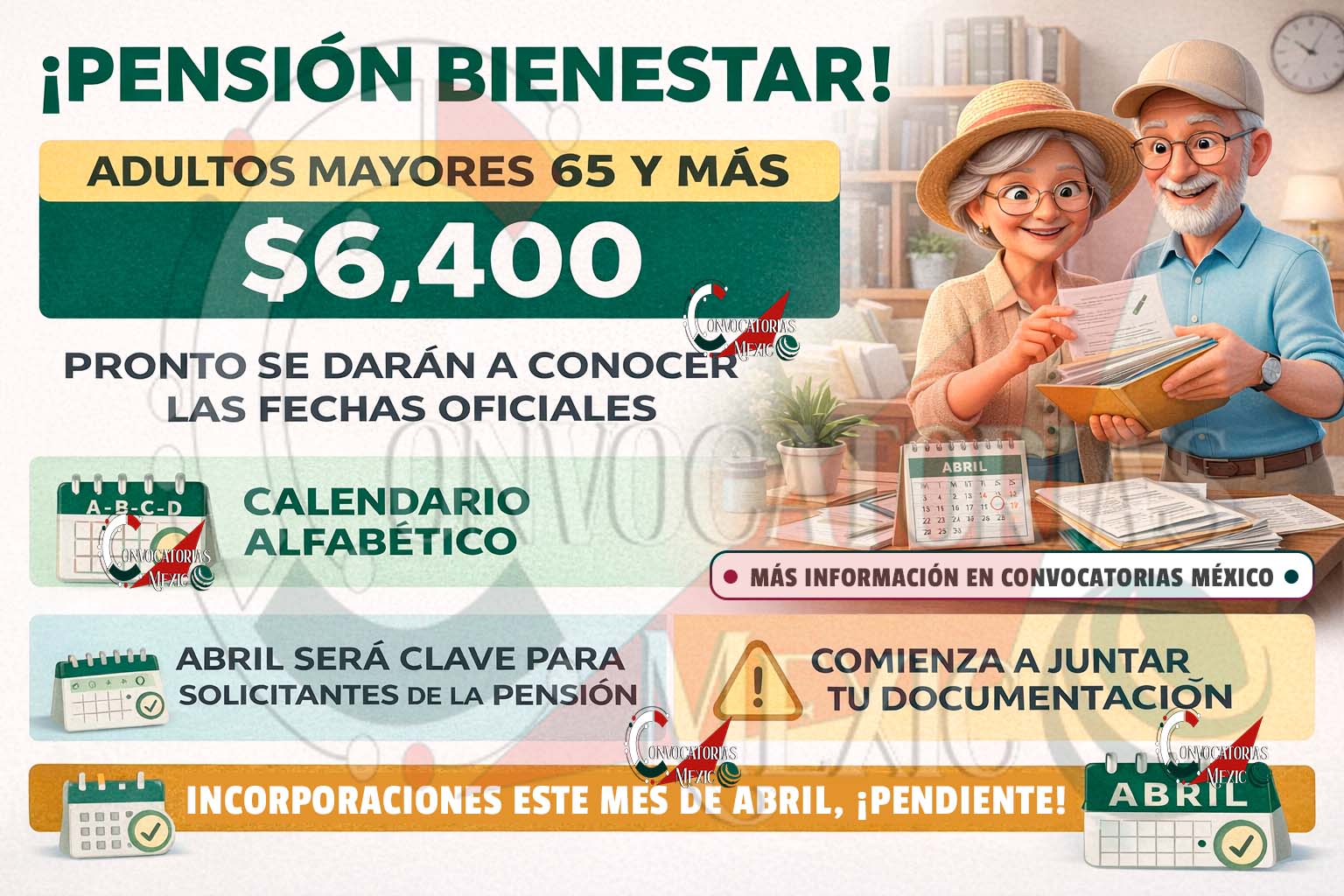 Pensión para el Bienestar: próximos registros para adultos mayores de 65 años | ¿Tienes tu documentación lista?