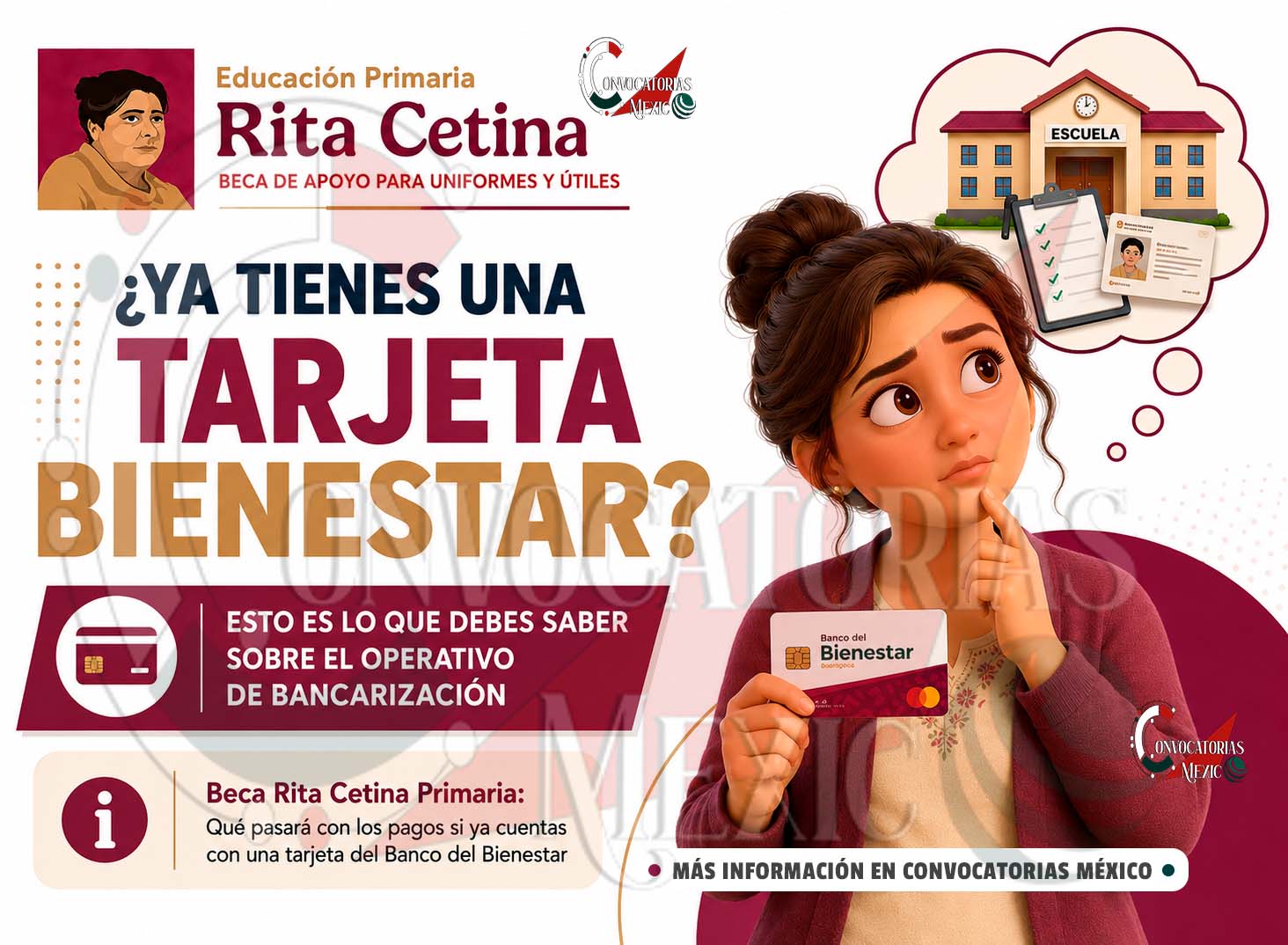 Familias deberán esperar validación para recibir apoyo de la Beca Rita Cetina Primaria | Esto es lo que debes hacer