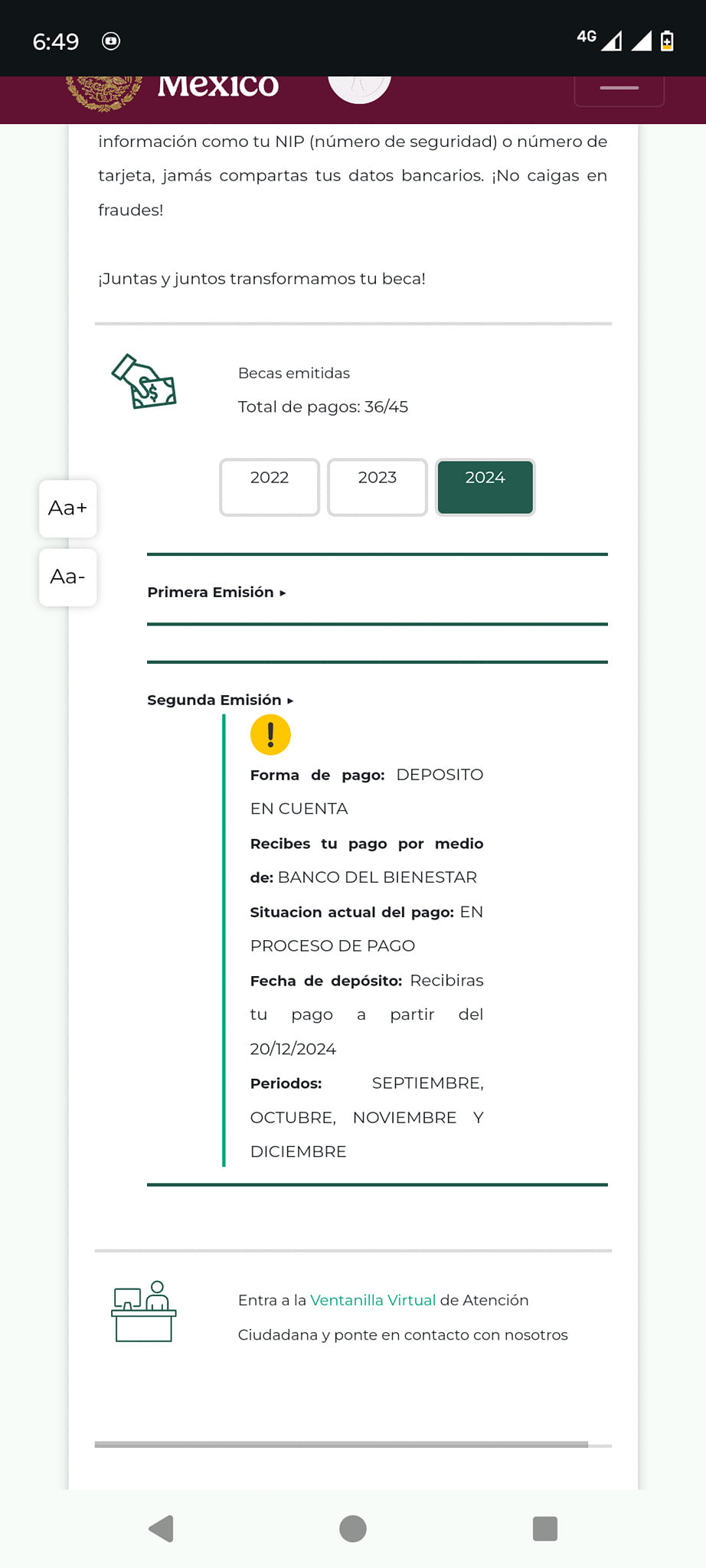 ¡Es hoy, es hoy! Comienza operativo de pagos para becarios a nivel nacional | Checa cuándo cobras