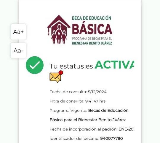¿Tu hijo o hija cursa el nivel básico y tiene la beca? Esto es lo que debes hacer para no perder el apoyo en 2025 13 ¿Tu hijo o hija cursa el nivel básico y tiene la beca? Esto es lo que debes hacer para no perder el apoyo en 2025