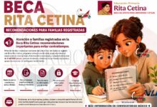 Familias beneficiarias de la Beca Rita Cetina deben mantenerse atentas a la información oficial