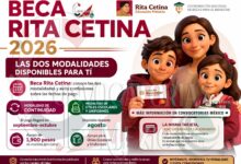 Beca Rita Cetina: estas son las diferencias entre las dos modalidades de apoyo y sus fechas de depósito