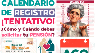 Calendario de REGISTRO a las Pensiones Bienestar. ¿Cuándo te corresponderá solicitar tu apoyo monetario de las Pensiones Bienestar? Calendario TENTATIVO