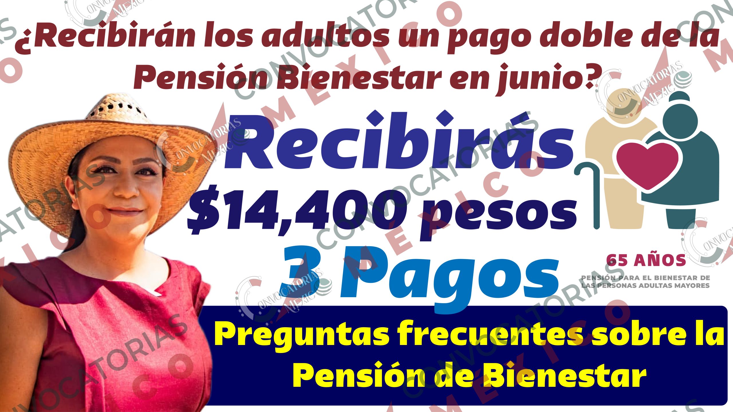 Calendario de pagos de la Pensión de Bienestar en 2023 Recibirás $14,400 pesos Confirmado