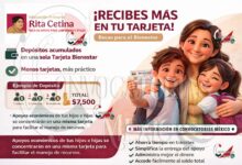 Beca Rita Cetina permitirá reunir apoyos de varios beneficiarios en una sola Tarjeta Bienestar