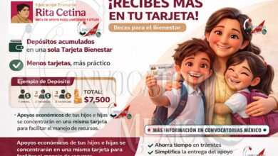 Beca Rita Cetina permitirá reunir apoyos de varios beneficiarios en una sola Tarjeta Bienestar