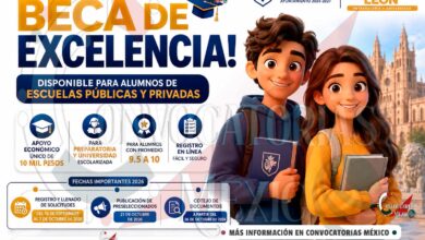 Beca Excelencia León 2026: apoyo de 10 mil pesos para estudiantes de preparatoria y universidad