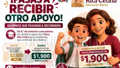 Alumnos que pasan a secundaria recibirán un nuevo apoyo de la Beca Rita Cetina: esto es lo que deben saber