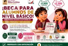 En septiembre comenzará el registro para dos apoyos de la Beca Rita Cetina dirigidos a estudiantes de educación básica