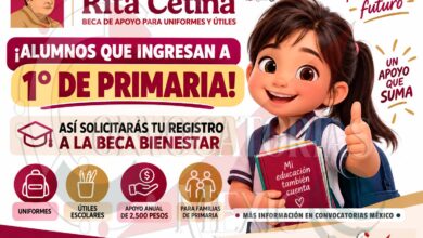 Beca Rita Cetina: apoyo de 2,500 pesos para estudiantes de primaria, esto se sabe del próximo registro