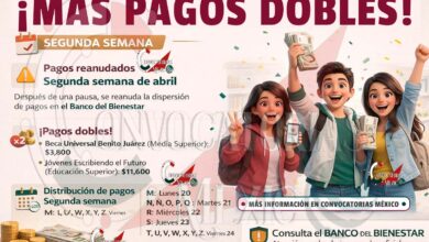 Segunda etapa de pagos en abril: continúa la dispersión de apoyos educativos | Esta semana si cobras