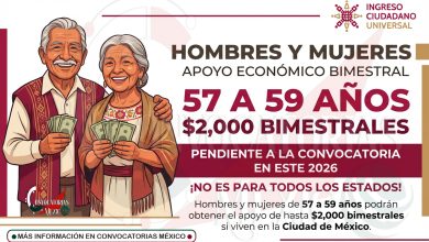 Pensión para personas de 57 a 59 años: requisitos, apoyo económico y registro para 2026