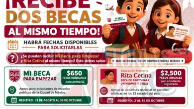 Dos apoyos para estudiantes: ¿se pueden solicitar Mi Beca para Empezar y Rita Cetina? | Checa las fechas oficiales de incorporación