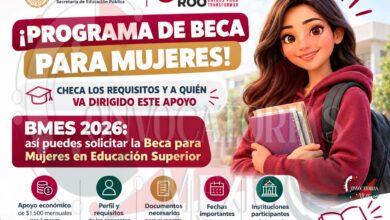 BMES 2026: así puedes solicitar la Beca para Mujeres en Educación Superior
