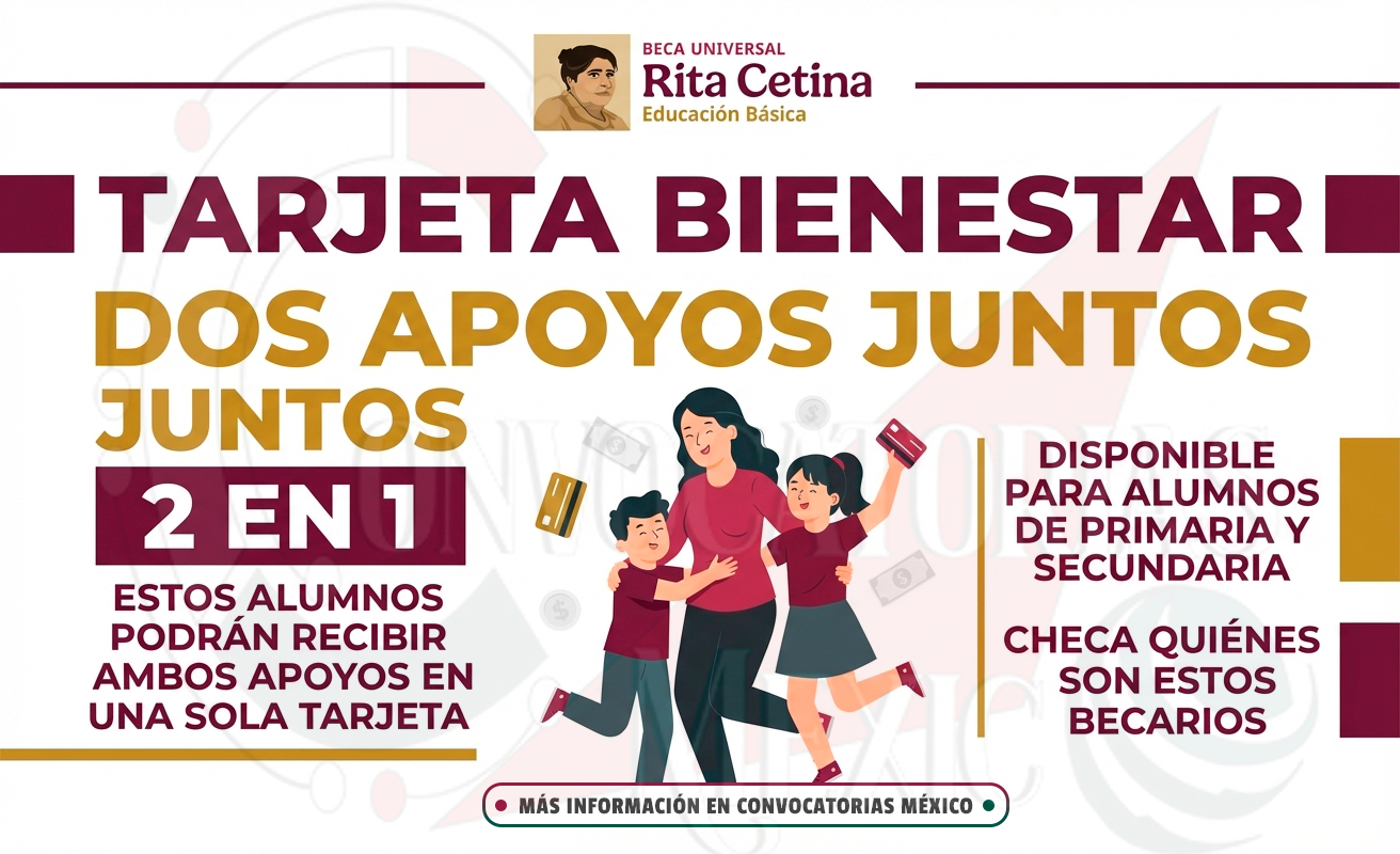 Beneficiarios de becas educativas podrán recibir múltiples apoyos en una misma tarjeta del Banco del Bienestar