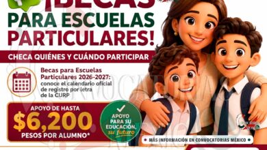 Becas para Escuelas Particulares 2026-2027: revisa cuándo te toca registrarte y quiénes pueden solicitar este apoyo