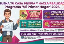Mi Primer Hogar Edomex 2026: apoyo de IMEVIS para jóvenes de 18 a 29 años con terreno propio