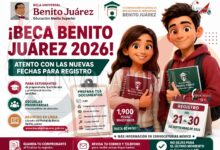 Beca Benito Juárez 2026: prepara tus documentos para el registro de septiembre | Hay nuevas fechas para incorporación