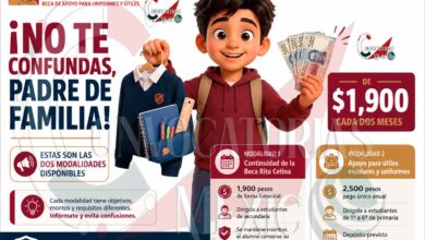 Beca Rita Cetina 2026: estas son las diferencias entre el apoyo bimestral y el beneficio para útiles escolares