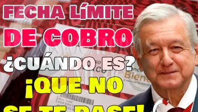 ¡ÚLTIMO DÍA para cobrar tus Pensiones dle Bienestar! ¿Cuándo es la fecha límite?