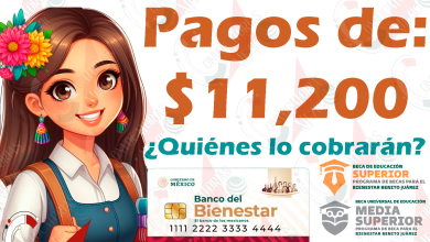 Pagos de $11 mil 200 pesos para estos becarios del Bienestar. ¿Quiénes cobrarán este apoyo?
