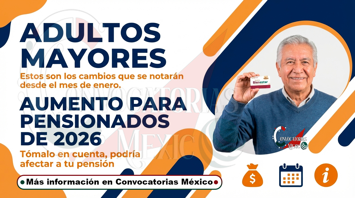Pensión para Adultos Mayores 2026: Aumento Confirmado y Revisión Estricta del Padrón de Beneficiarios