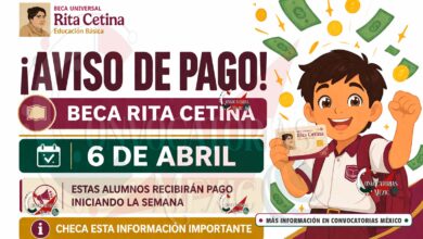 Avanza el operativo nacional de pagos para becarios de educación básica en abril | Estos alumnos cobran el 6 de abril