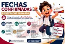 Entrega de tarjetas de la Beca Rita Cetina: calendario, requisitos y proceso | Checa si fuiste aceptado al apoyo