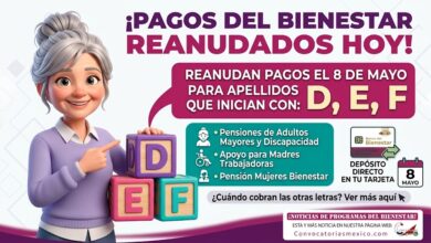 ¡Regresan los pagos con esta letra! Dos días de pago de $6,200 de las Pensiones del Bienestar 2026