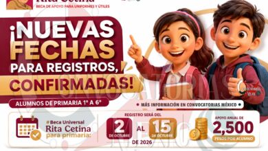 Beca Rita Cetina 2026: estas son las fechas para registrar a estudiantes de primaria