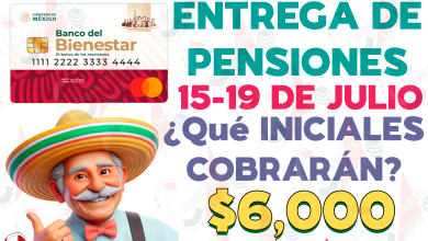 Pensionados del Bienestar que cobrarán su apoyo monetario del 15 al 19 de JULIO. ¡ÚLTIMA SEMANA DE PAGOS!