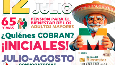 ¿Quiénes son los Pensionados del Bienestar que cobrarán su apoyo monetario el día de HOY? 12 de JULIO