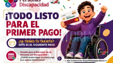 Beneficiarios de la Pensión para Personas con Discapacidad podrían recibir su primer pago en agosto de 2026