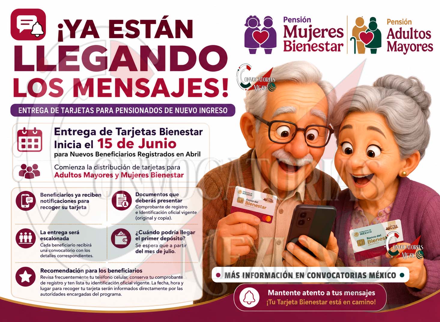 Entrega de Tarjetas del Bienestar Arranca en Junio para Nuevos Incorporados a los Programas Sociales