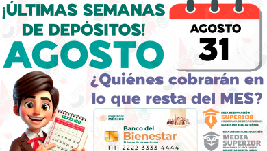 ¡Últimas semanas de pago para beneficiarios de las Becas Benito Juárez! ¿Quiénes cobrarán su beca en Agosto y cuándo serán depositadas?