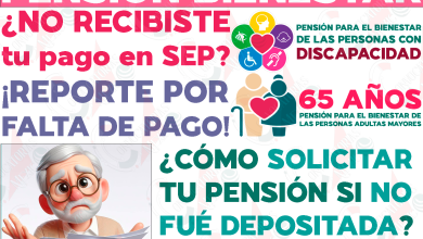 ¿No recibiste tu Pensión del Bienestar en la Fecha que te correspondía? REPORTE para cobro de las Pensiones Pendientes