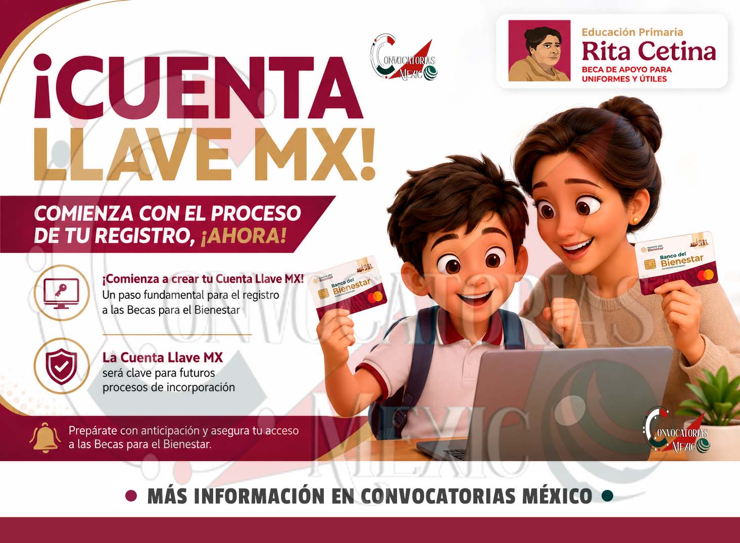 Cuenta Llave MX: el requisito que debes preparar antes de las próximas incorporaciones a las Becas para el Bienestar