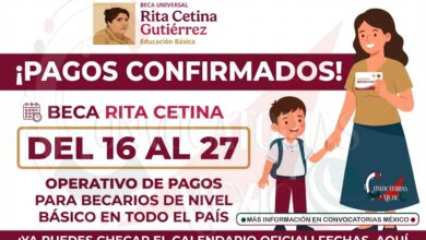 Beca Rita Cetina 2026: Inicia HOY el pago de continuidad y este es el calendario oficial por apellido para enero–febrero