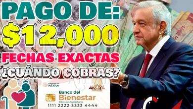 ¿Cuándo será depositada tu Pensión del Bienestar de $12 mil pesos? Fechas de pago