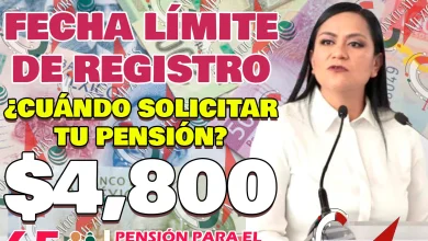 FECHA LÍMITE EN Diciembre. ¡Mucho cuidado ADULTO MAYOR! Que no se te pase