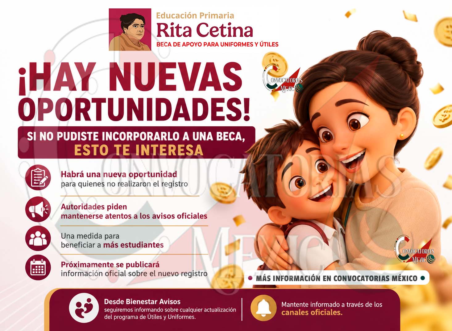 Preparan nueva etapa de registro para el programa de Útiles y Uniformes | Solo para alumnos que no cuentan con BECA
