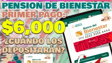 ¿Cuándo será depositada tu Primer Pensión Bienestar de $6,000 bimestrales?