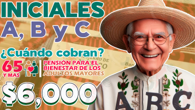 Fecha de depósito para las INICIALES A, B y C de la Pensión del Bienestar. ¿Cuándo cobras tu Pensión?