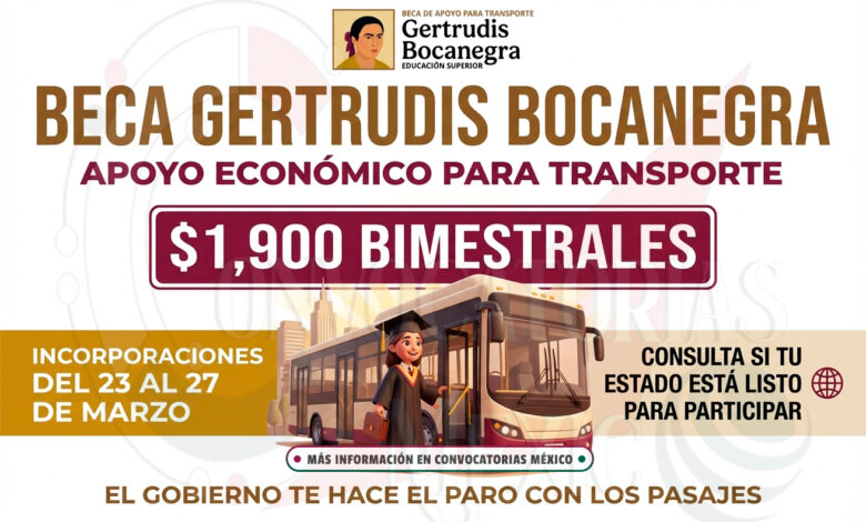 Beca Gertrudis Bocanegra 2026: fechas, requisitos y proceso de selección para universitarios en Michoacán